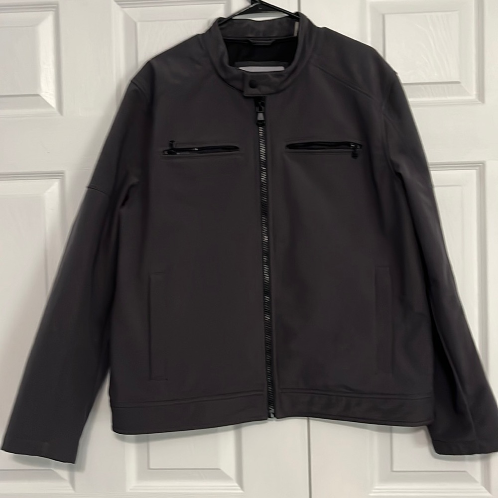 Wilson’s leather brand poly riding jacket